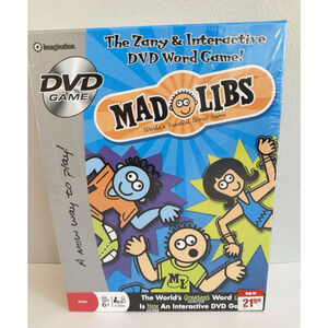 MAD LIBS World's Greatest Word Game DVD Game Imagination 2008 NEW